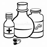 Medicine Bottle Drawing Drawings Old Clipart Paintingvalley sketch template