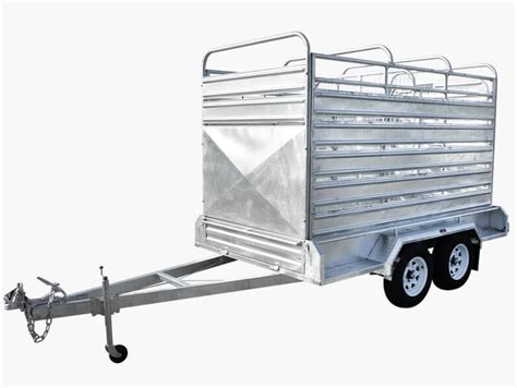 cattle livestock trailer kg atm heavy duty trailers