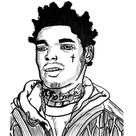 kodak black coloring pages black  white xcoloringscom