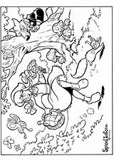 Roodkapje Sprookjesboom Efteling Wolf Printen Sprookjes Mewarn15 Downloaden Kun Inkleuren Zelf sketch template