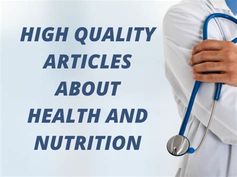 write high quality articles  health  nutrition  stefandesignn fiverr