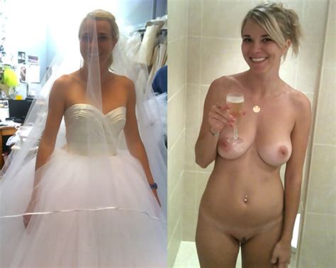 Real Amateur Newly Wed Wives Get Naughty In Their Wedding 17 Pic Of 66