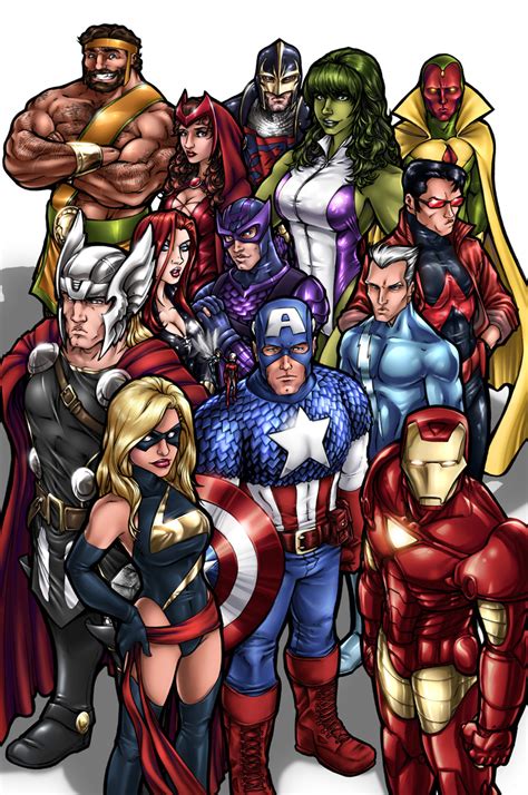 avengers by adamwithers on deviantart