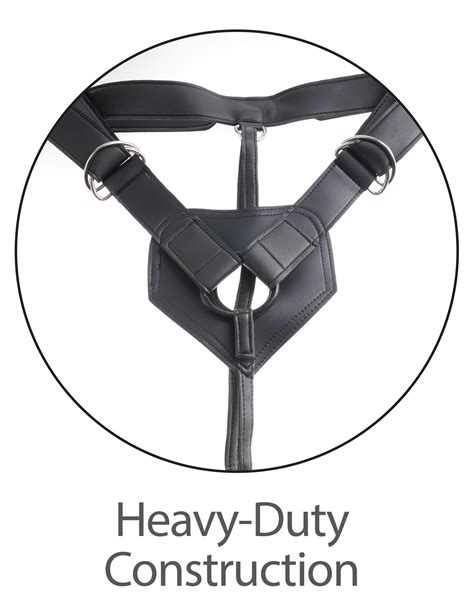 King Cock® 7 Uncut With Strap On Harness Light – Pipedream Products