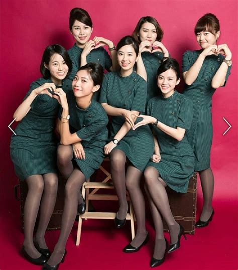 Taiwanese Flight Attendants Go Viral For Looking Like A