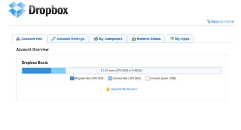 dropboxs official guide      gb   storage