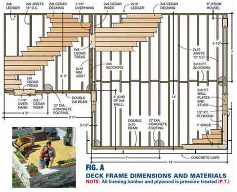 wooden deck plans  woodworking