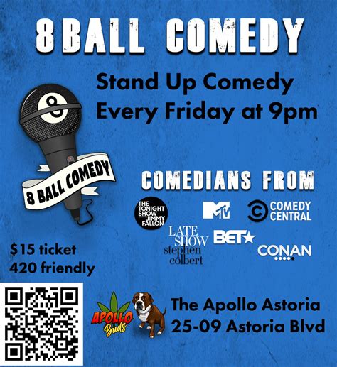 dec 30 8 ball comedy stand up in astoria astoria ny patch