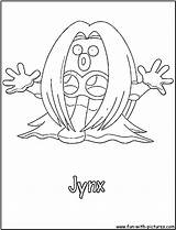 Jynx Starmie Difficult sketch template
