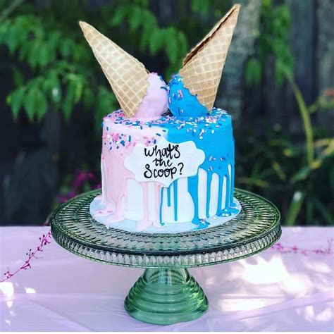 How Adorable And Creative Is This Gender Reveal Cake X