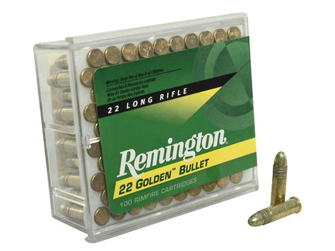 remington golden bullet ammo  long rifle  grain high velocity