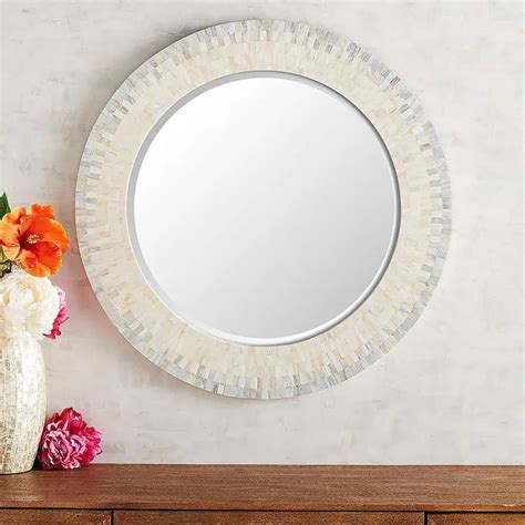 ivory gray   mother  pearl mirror   mother  pearl