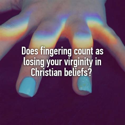 Latest Trend For Teens Can You Lose Your Virginity From Getting Fingered