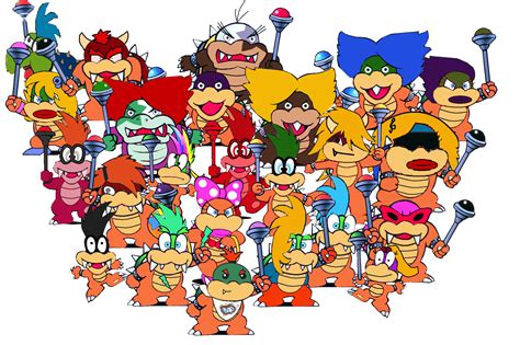 user blogsupertoadmanthe koopalings project fantendo nintendo