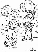 Coloring Rainbow Brite Pages Colouring Sheets sketch template