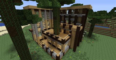 mountain cabin minecraft project
