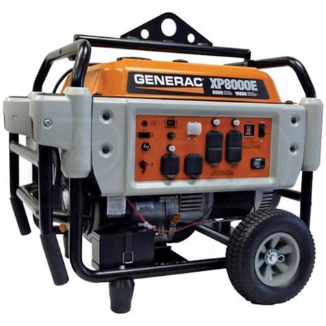 generac  xpe  watt electric start professional portable generator