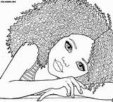 Colorir Afro Barbie Negra Desenhos Bonecas Negras Malvorlagen Menina Etnia Riscos Africanas Afroamerikaner Moldes Adulto Afrikanische Cacheadas Portrait Getcolorings Colorings sketch template