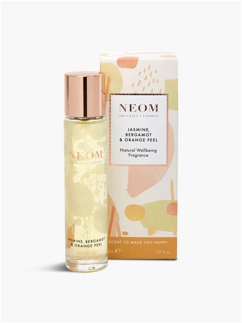 Neom Jasmine Bergamot And Orange Peel Natural Wellbeing Fragrance Fenwick