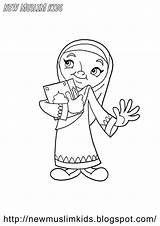 Coloring Ramadan Muslim Hijabi Kleurplaat Ayn Ausmalbild Afdrukken Malbuch Blogg Eid Ziyaret Boyama Designlooter Moslim Islamitisch Gemerkt sketch template