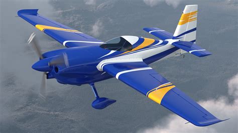 sport aerobatic aircraft generic  turbosquid