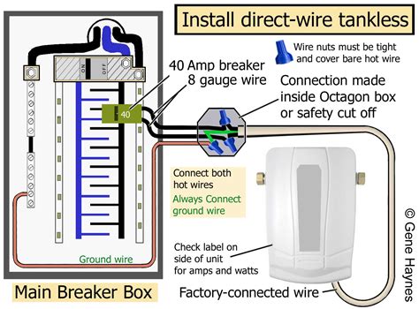 rheem kw tankless water heater wiring diagram