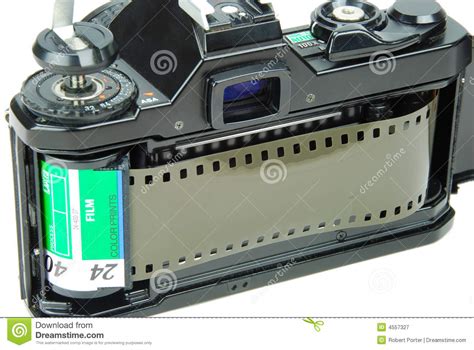 mm slr camera  film stock image image  aperture