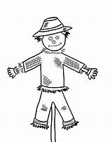 Scarecrow Coloring Pages Scarecrows Printable Cute Clip Kids Print Clipart Getdrawings Library Clipground Bestcoloringpagesforkids Comments sketch template