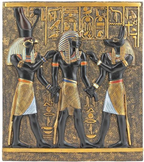 Ramsès Entre Horus Et Anubis Ancient Egyptian Gods