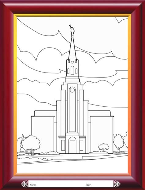 printable lds temple coloring pages prntbl