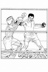 Boxing Coloring Pages Printable Books Categories Similar sketch template