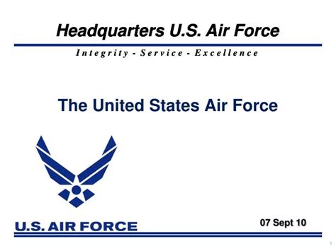air force powerpoint template creative design templates