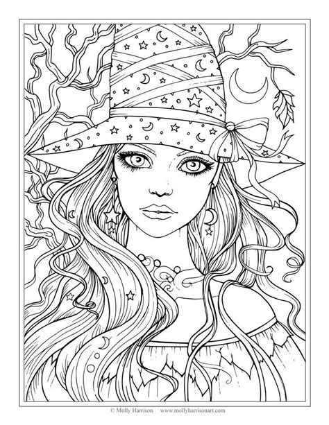 spooky month coloring page