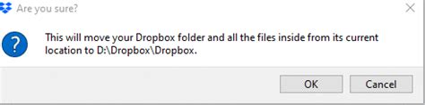 change dropbox folder path  windows  linux    pc