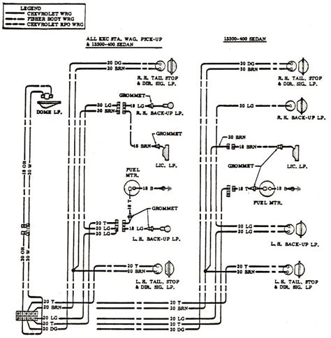 chevelle headlight wiring diagram