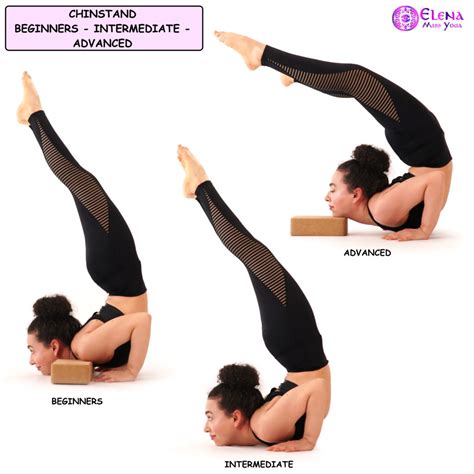 chinstand beginners intermediate advanced elena  yoga