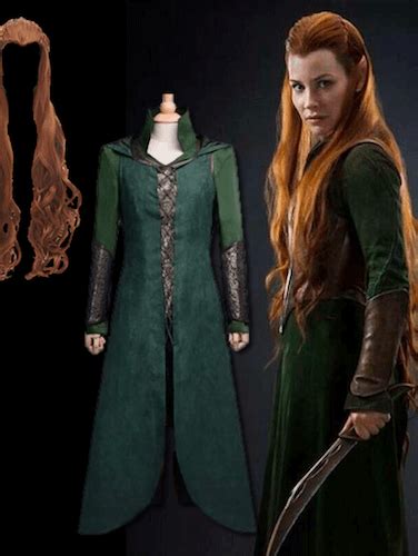 The Hobbit Tauriel Elf Costume Cosplay • Fine Love Dolls