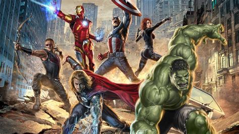 Black Widow Art Adventure Avengers Thriller Hulk Captain