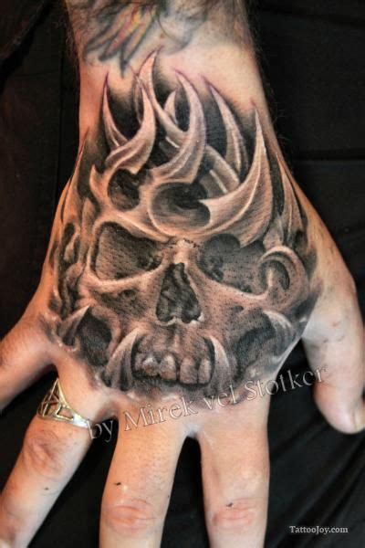 skull hand dark tattoos pinterest piercings and tattoo