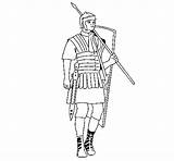 Soldado Colorear Soldato Romanos Disegno Soldados Desenho Stampare Acolore Cavalieri Caballeros sketch template