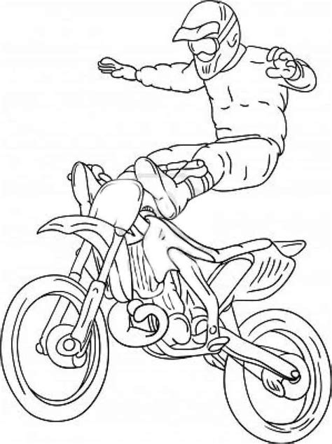dirt bike coloring pages  printable coloring pages