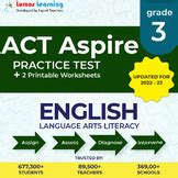 act practice test english printable