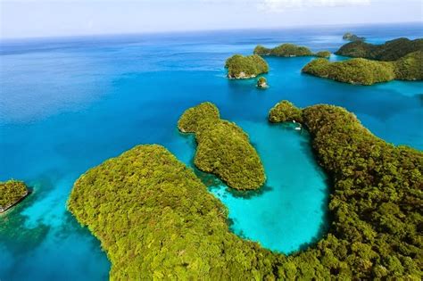 Foto Keindahan Wisata The Rock Islands Di Palau Kumpulan