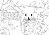 Easter Bilby Colour Large sketch template