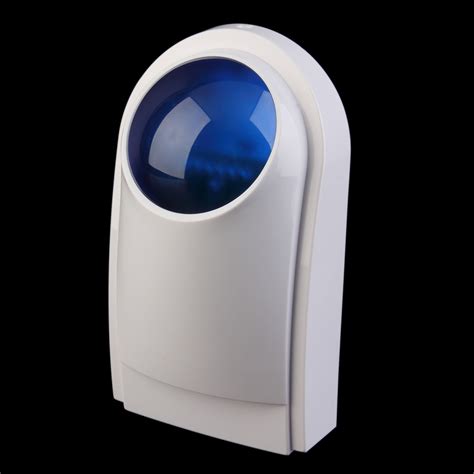 external outdoor waterproof alarm siren strobe security alarm system  ebay