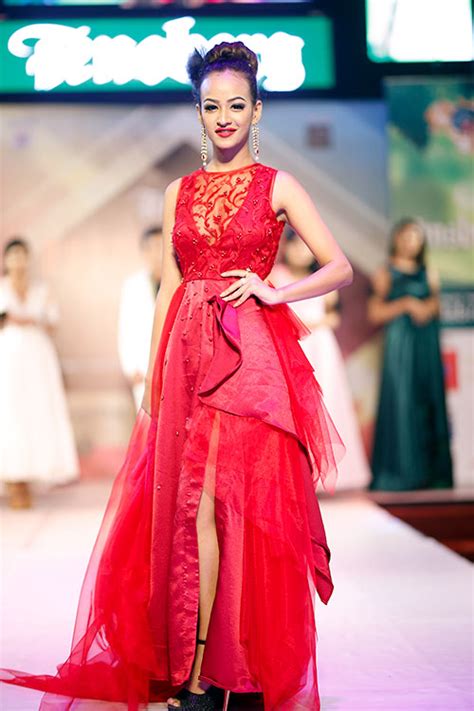 karishma shrestha runway parade fashion show glamour