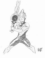 Ultraman Mewarnai Orb Petir Mewarna Heichel Jason Menggambar Nexus Jj Moose Superhero Draw Lukisan Seni sketch template