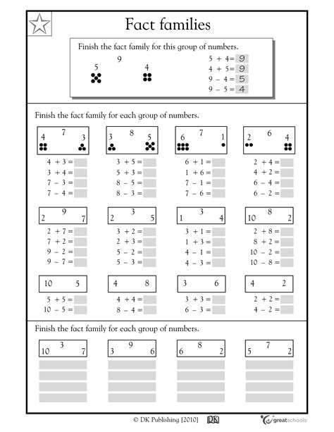 images  printable number worksheets  st graders