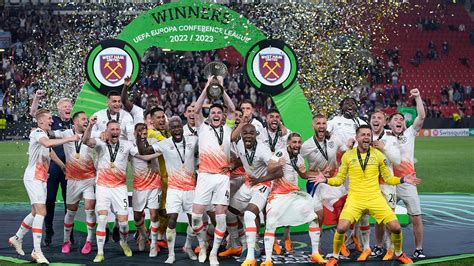 west ham wins europa conference league final   year drought
