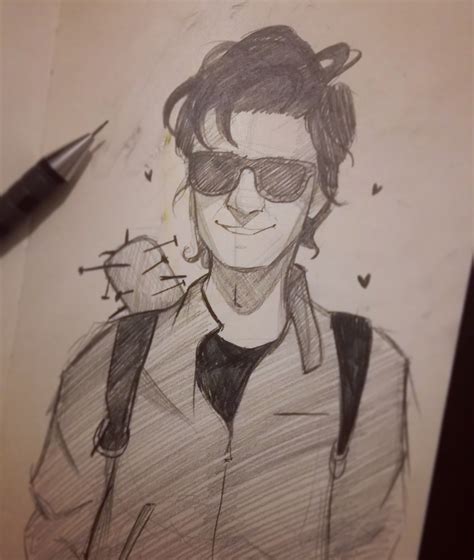 Quick Evening Cool Down Sketch Of Steve Harrington From